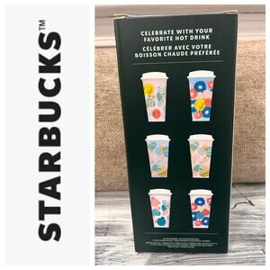 Starbucks‎ 2019 Spring Reusable Hot Cups NEW